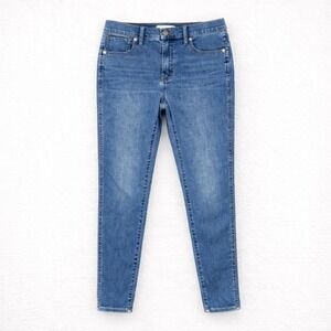 Madewell Womens 10" High Rise Skinny Crop Jeans Light Wash Size‎ 26